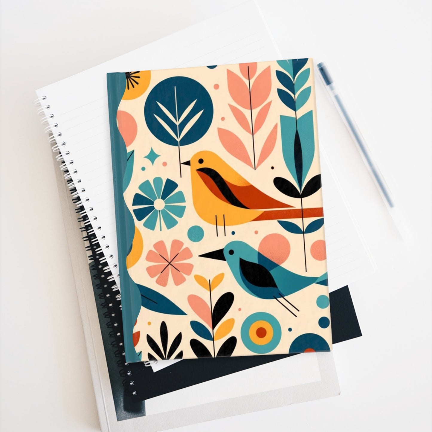 Colorful Birds & Floral