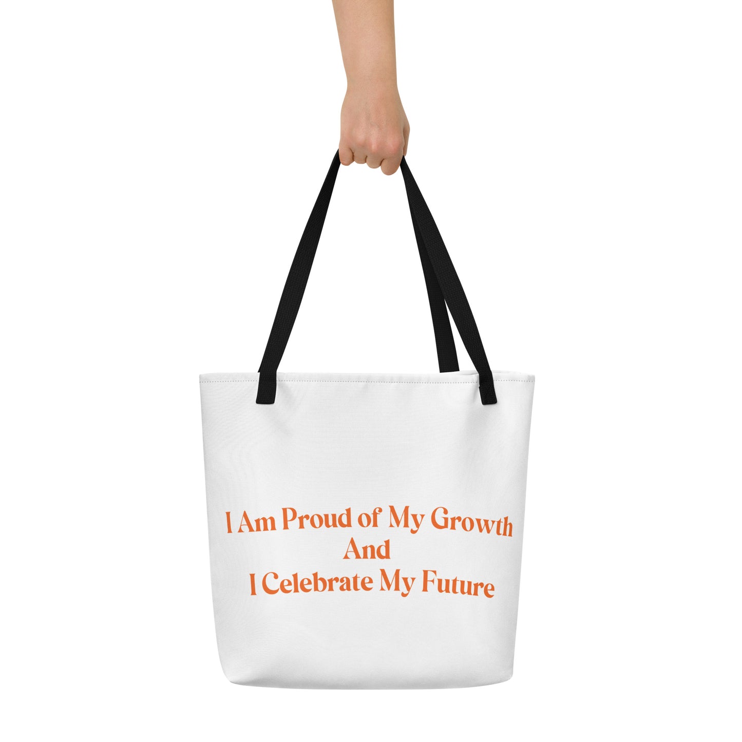 Recognize Large Tote Bag