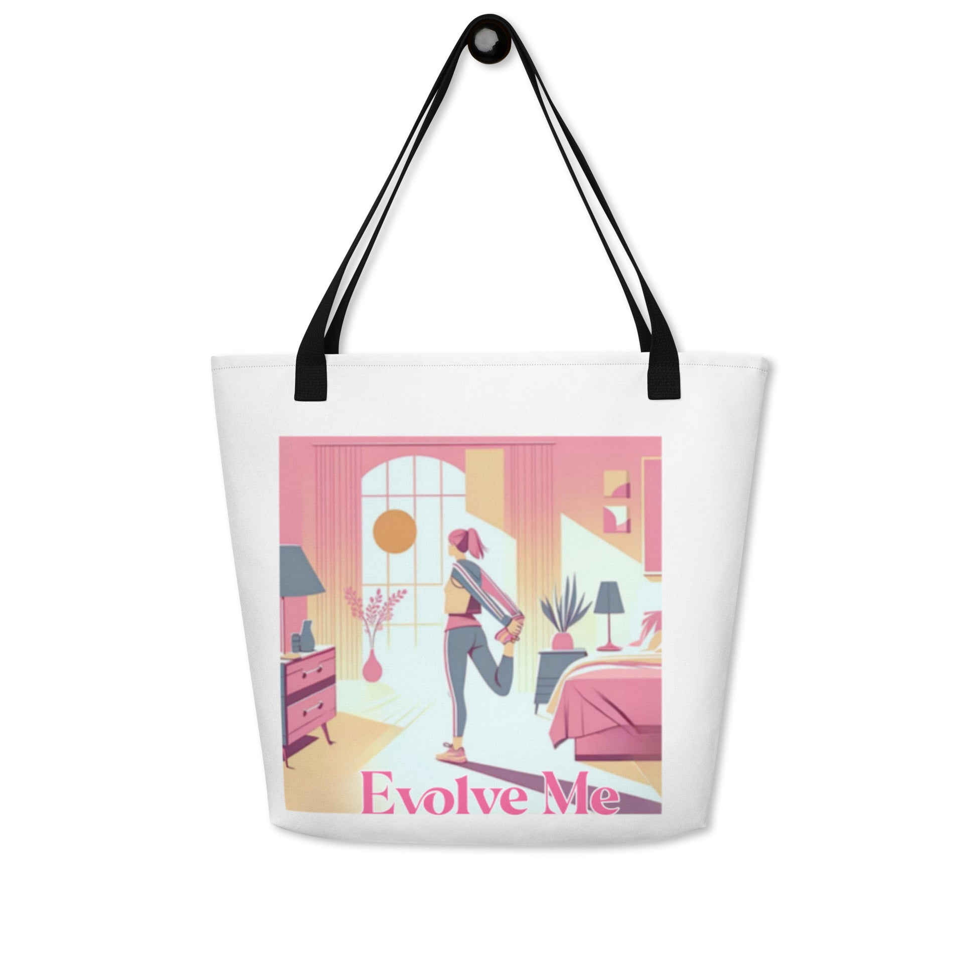 Awake Large Tote Bag Front 