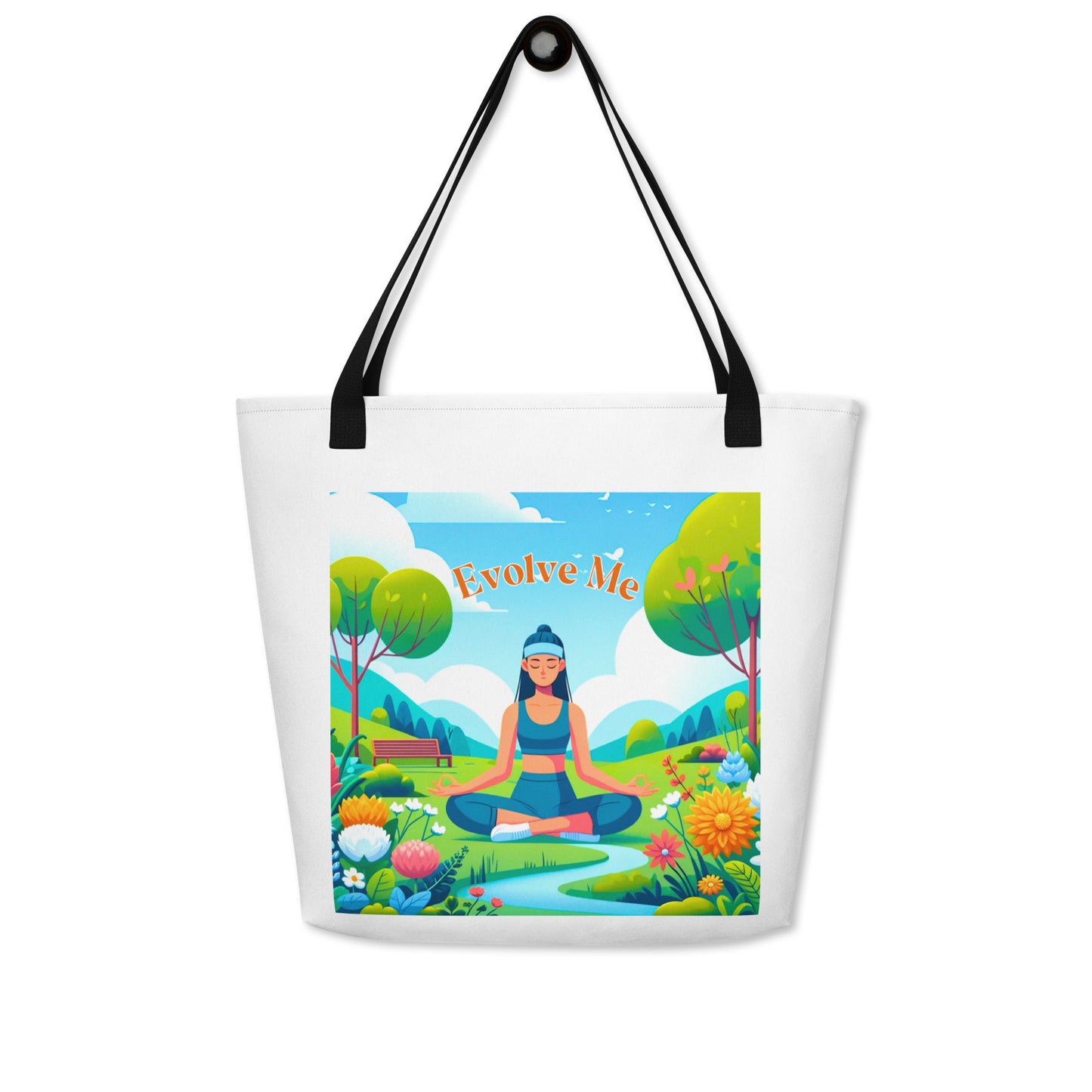 Connect Large Tote Bag