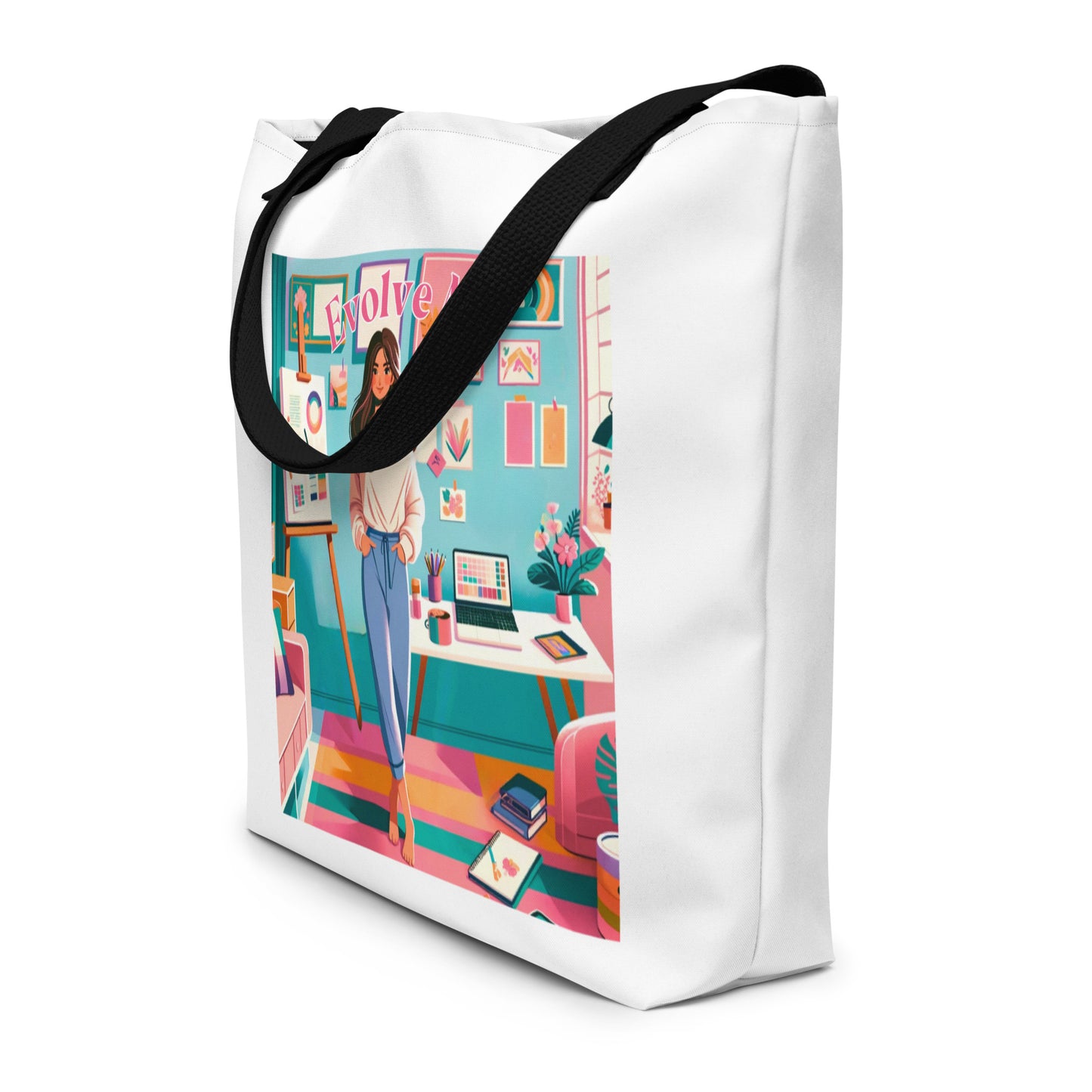 Envision Large Tote Bag