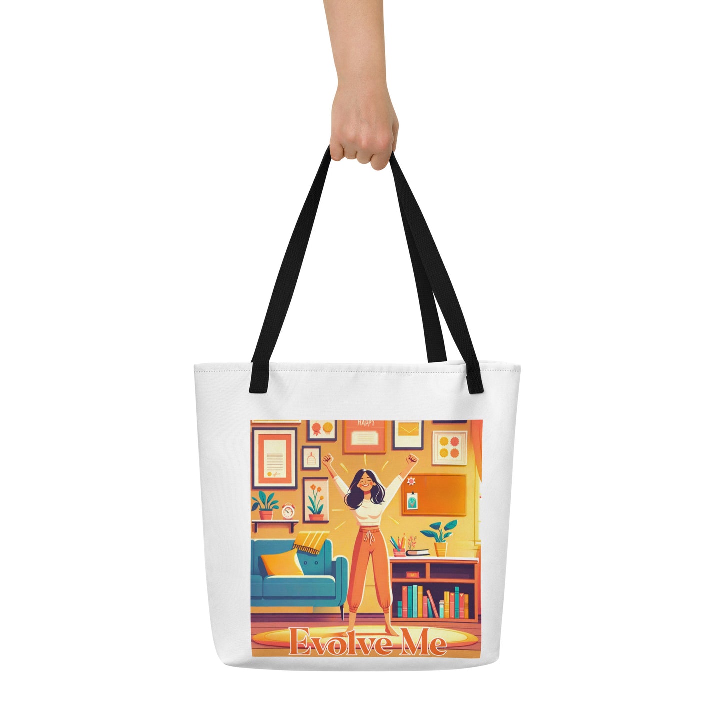 Recognize Large Tote Bag