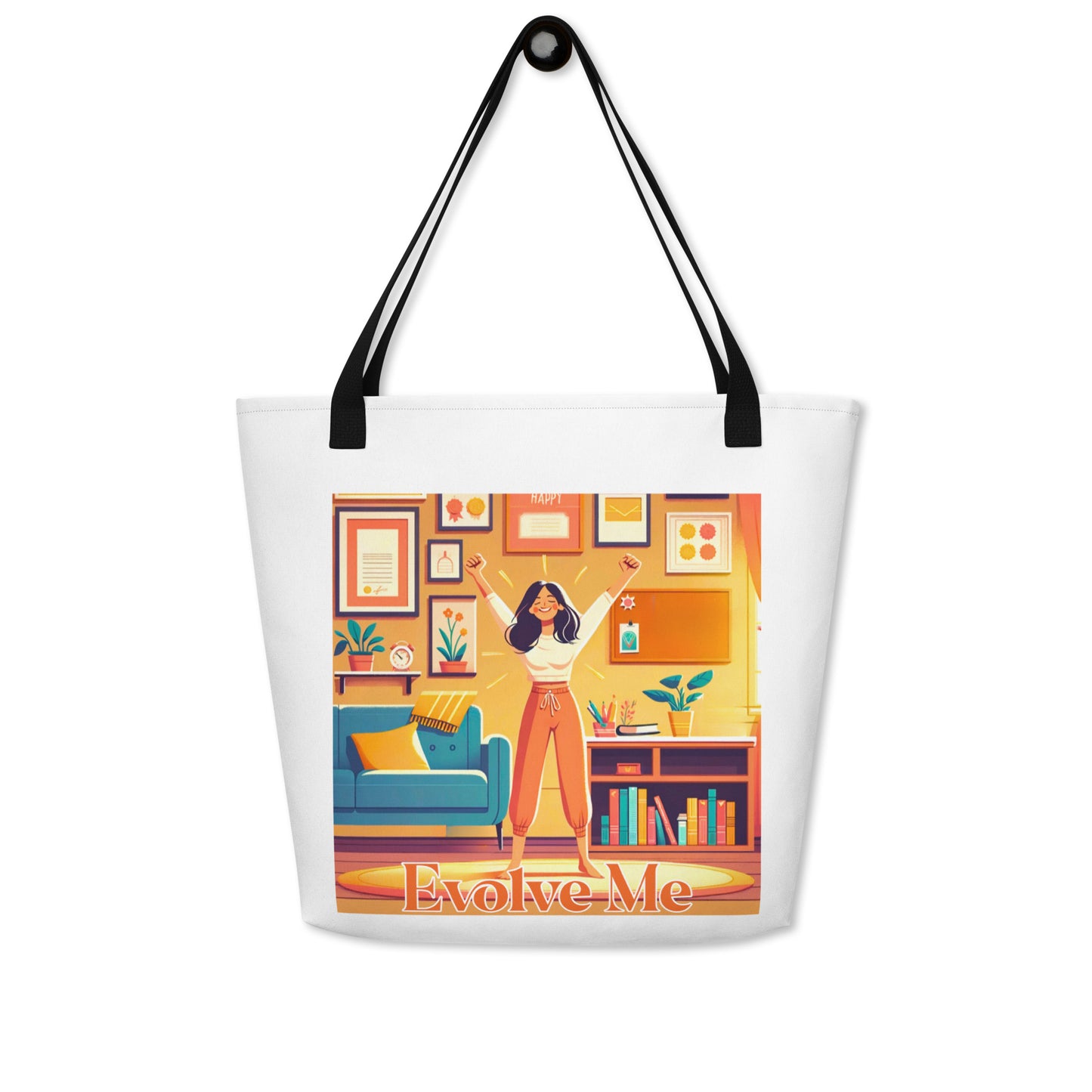 Recognize Large Tote Bag