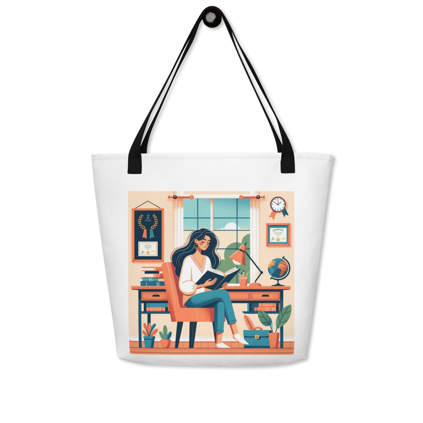 Seek Large Tote Bag