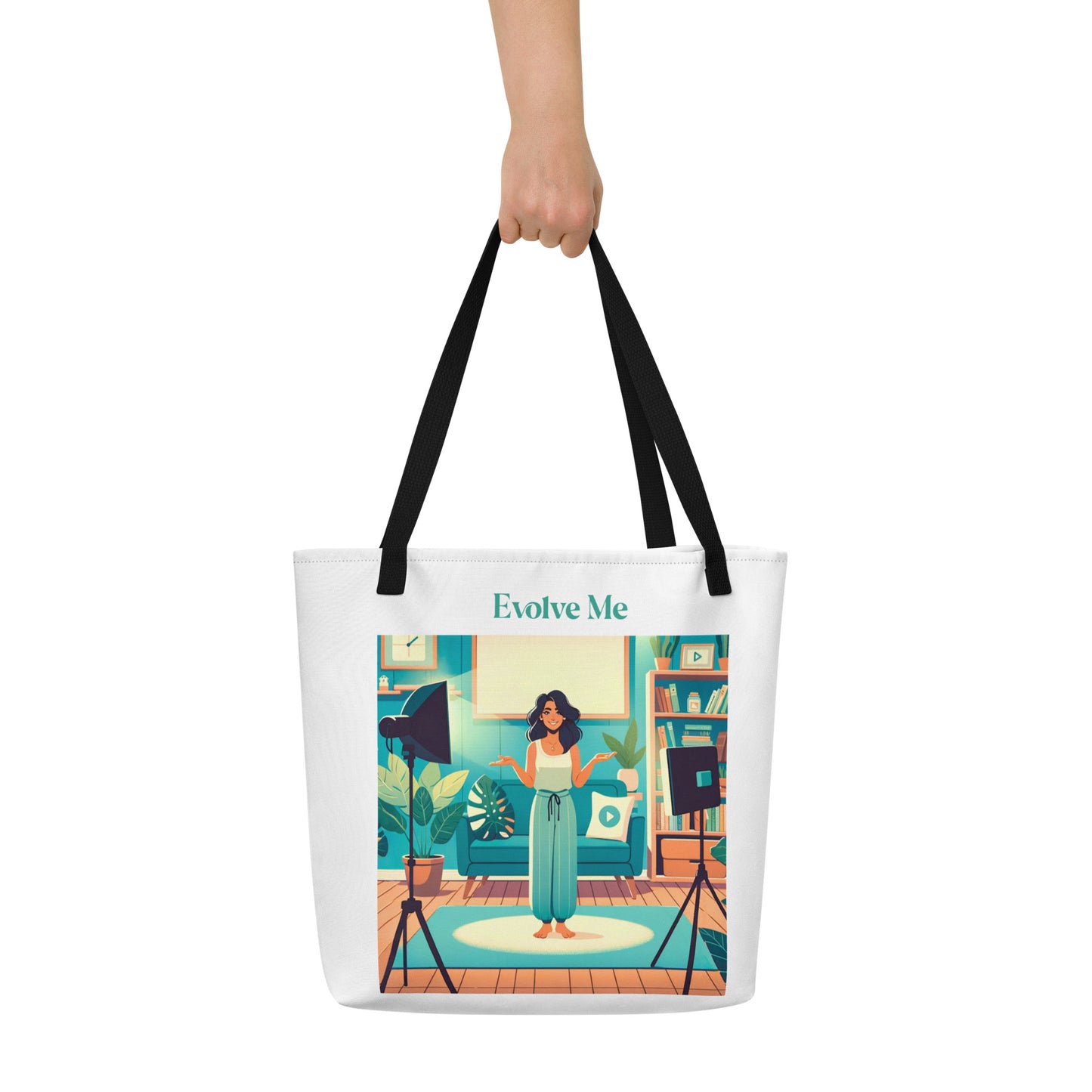 Share Large Tote Bag