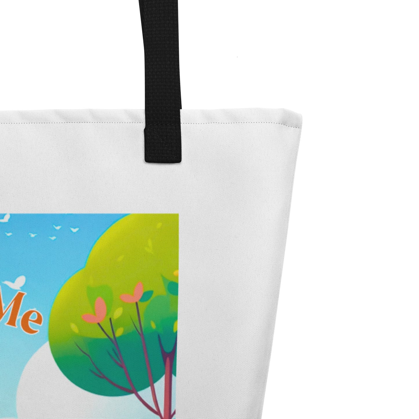 Connect Large Tote Bag