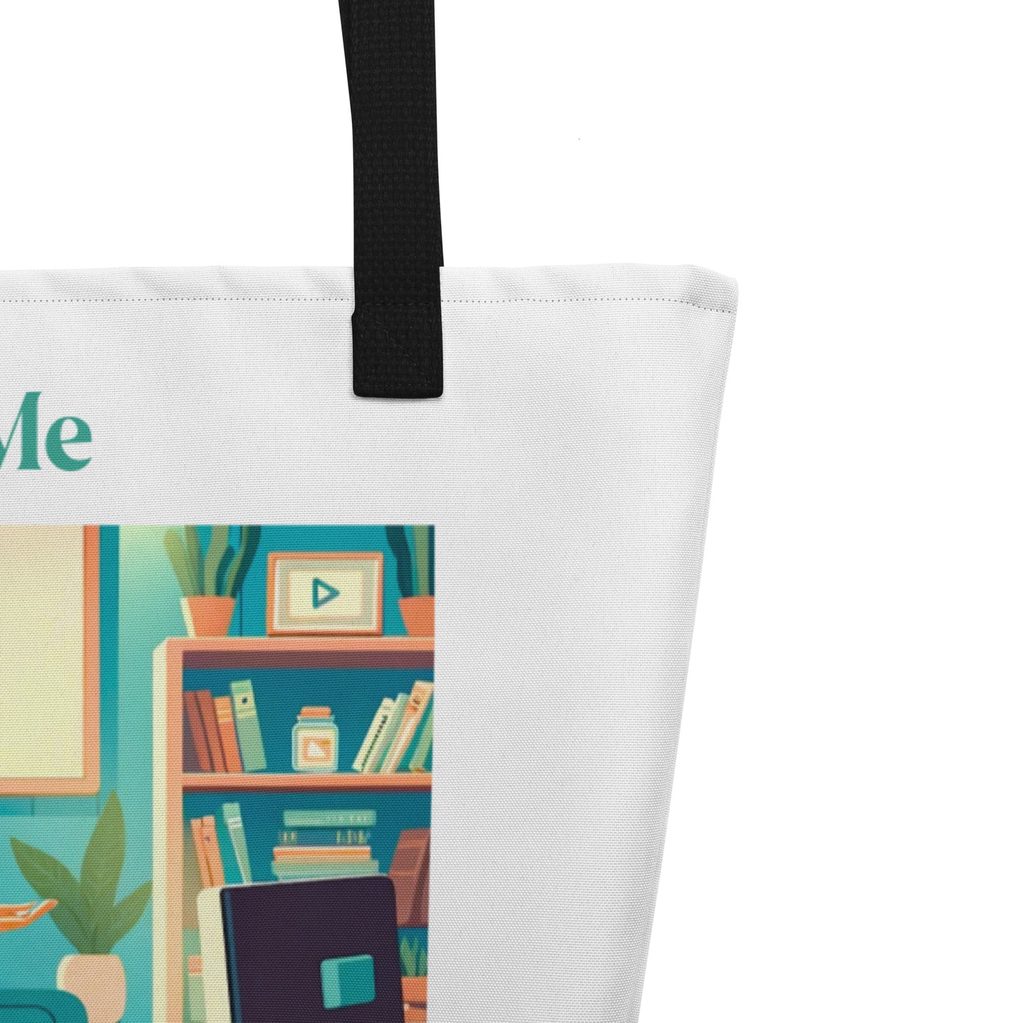 Share Large Tote Bag