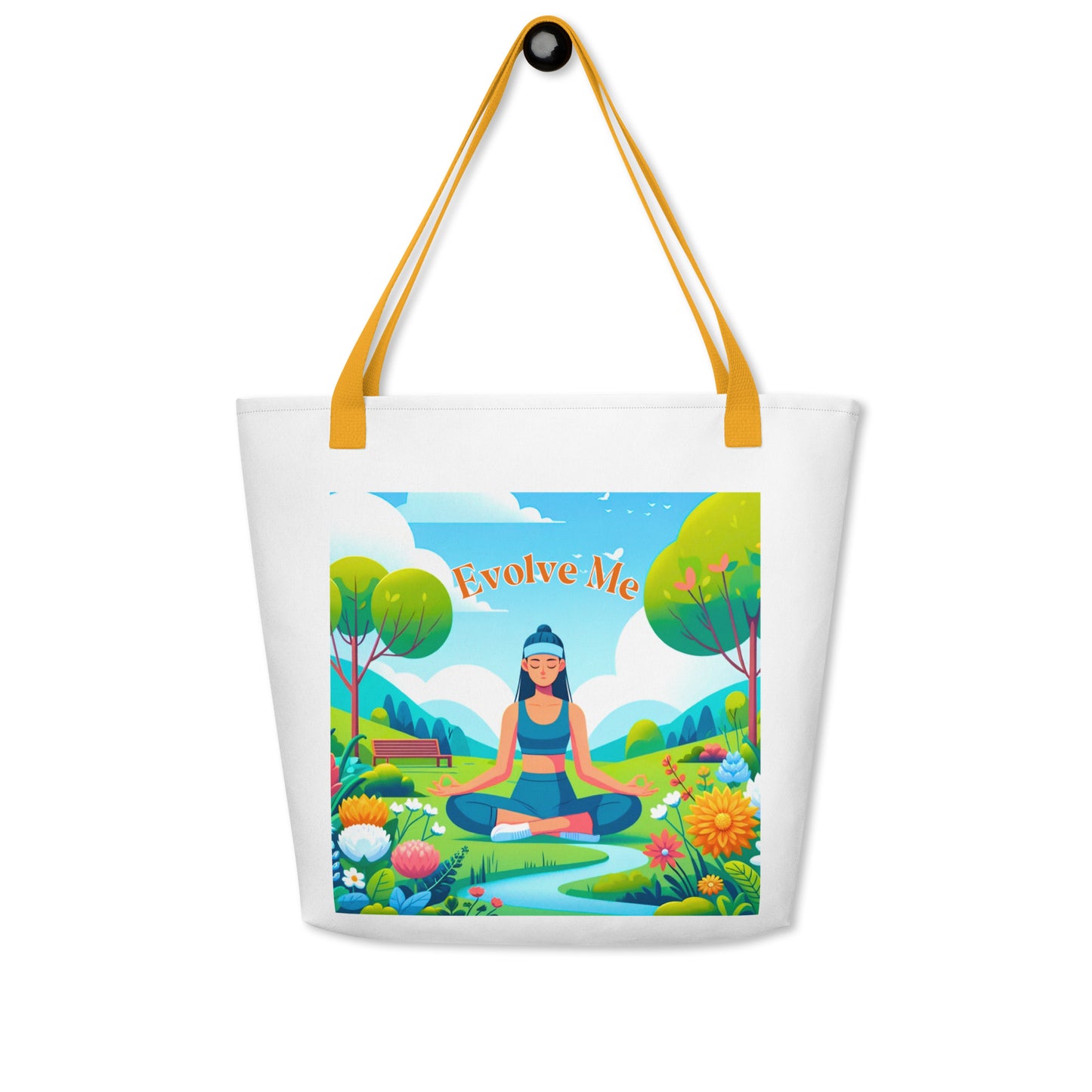 Connect Large Tote Bag