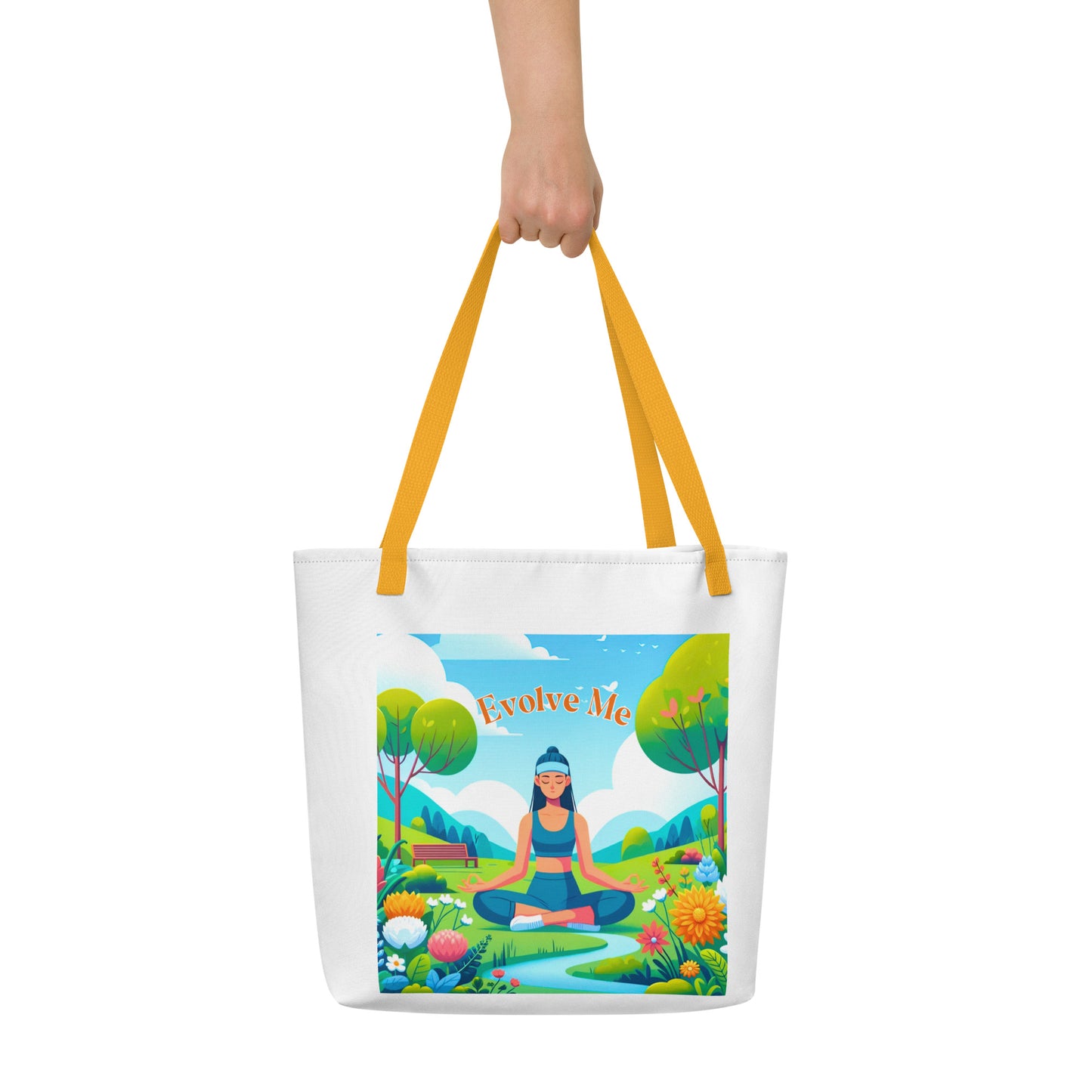 Connect Large Tote Bag