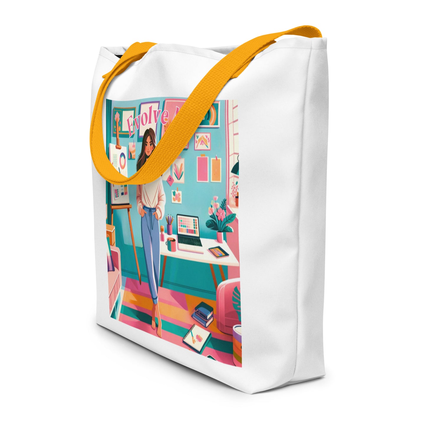 Envision Large Tote Bag