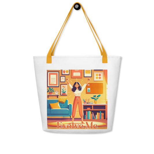 Recognize Large Tote Bag
