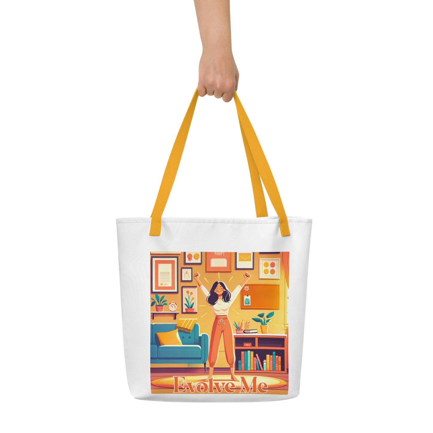 Recognize Large Tote Bag