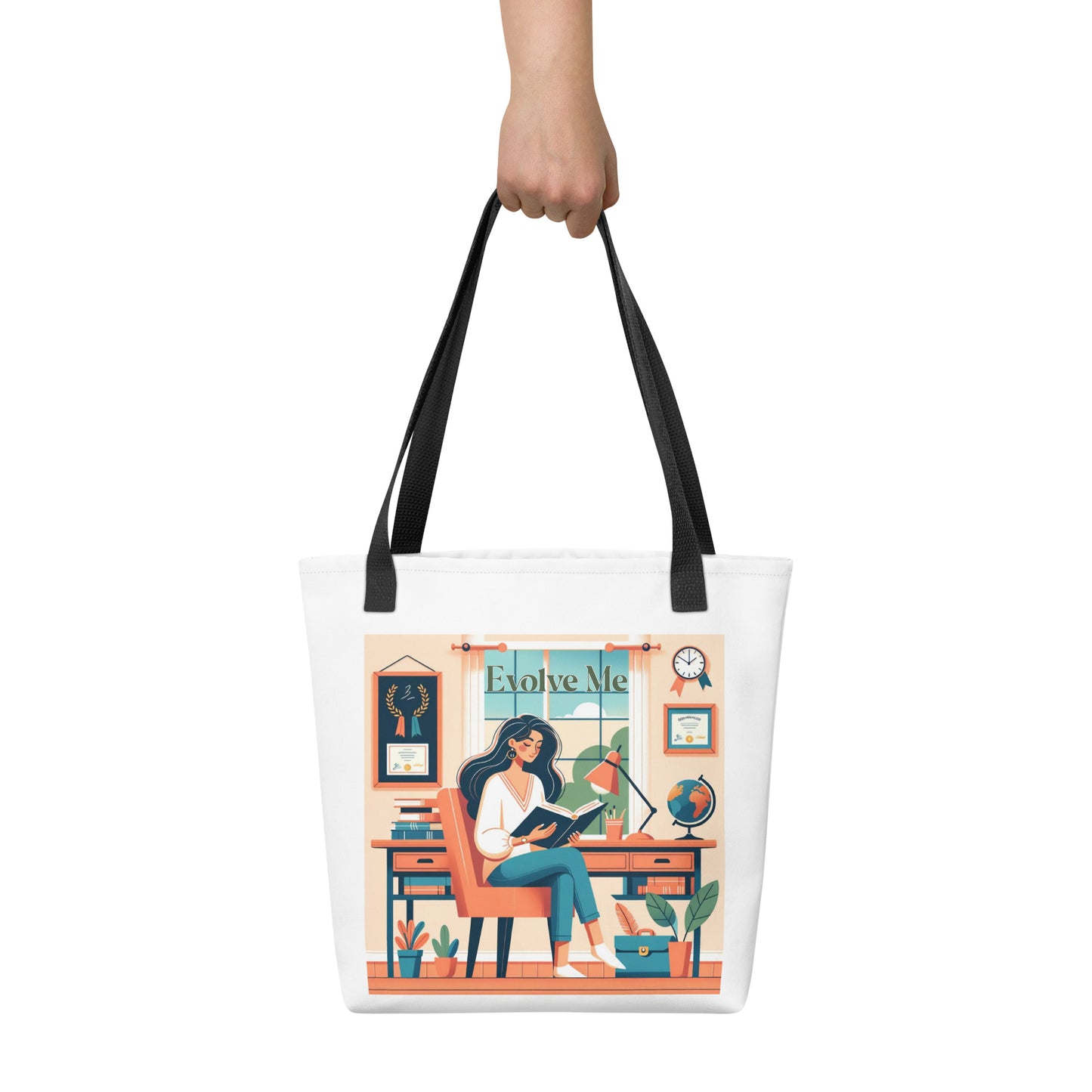 Seek Tote bag