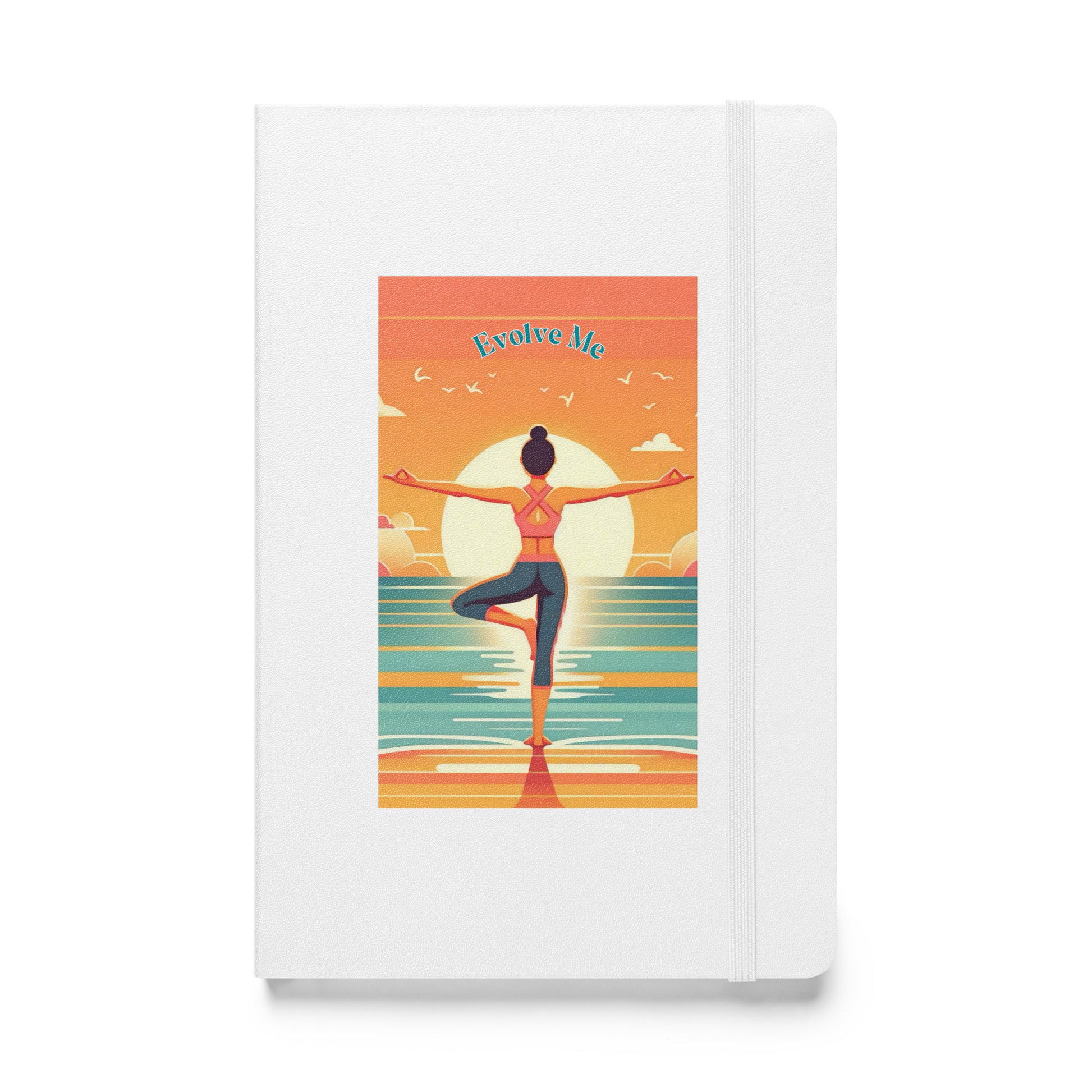 Balance Hardcover bound notebook