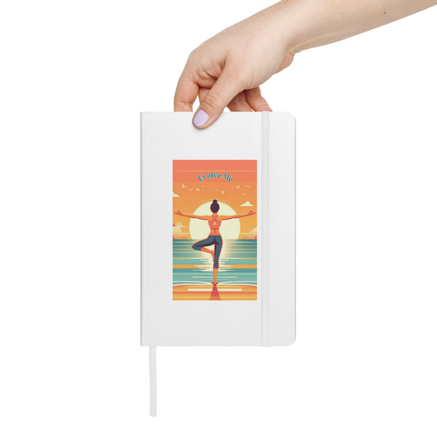 Balance Hardcover bound notebook