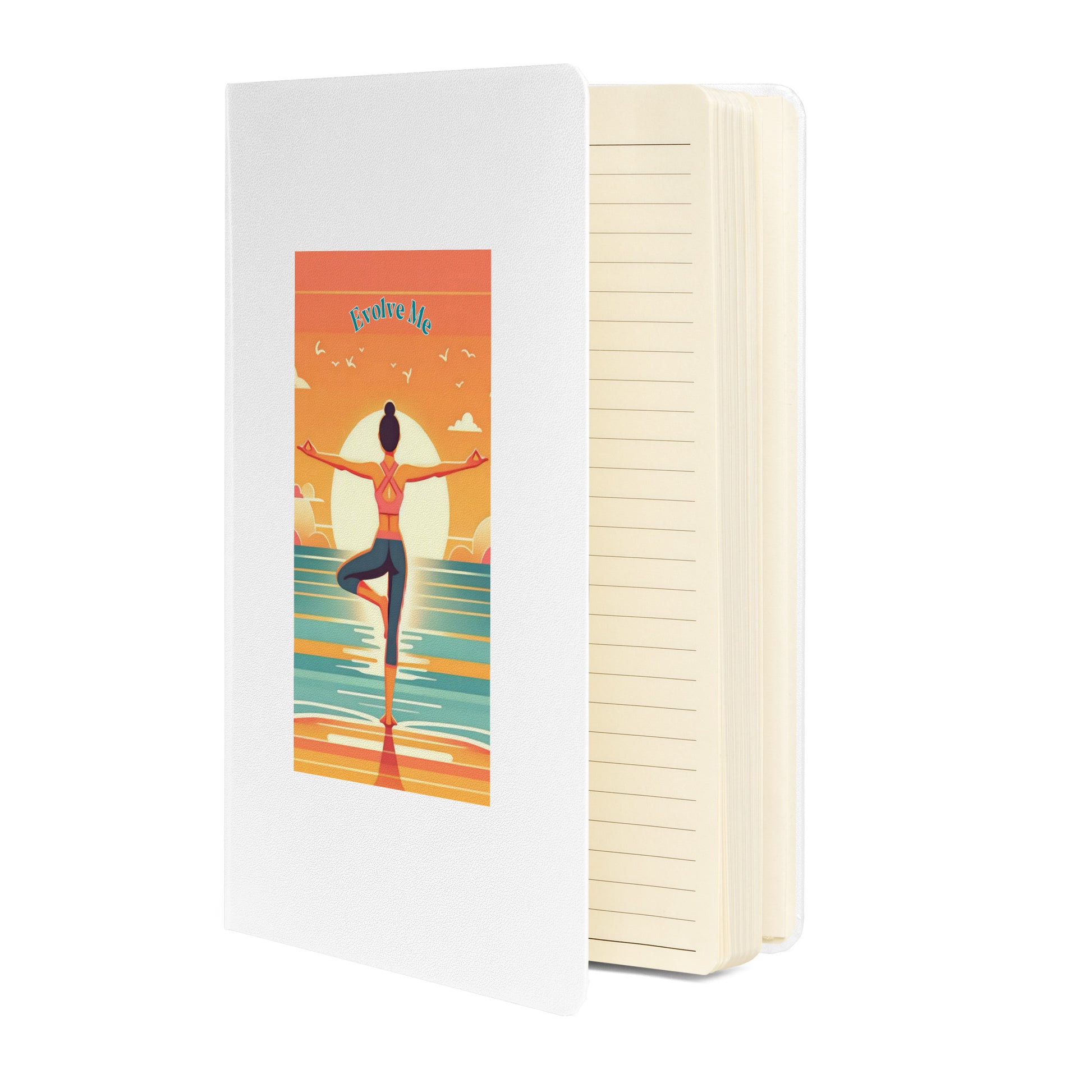 Balance Hardcover bound notebook