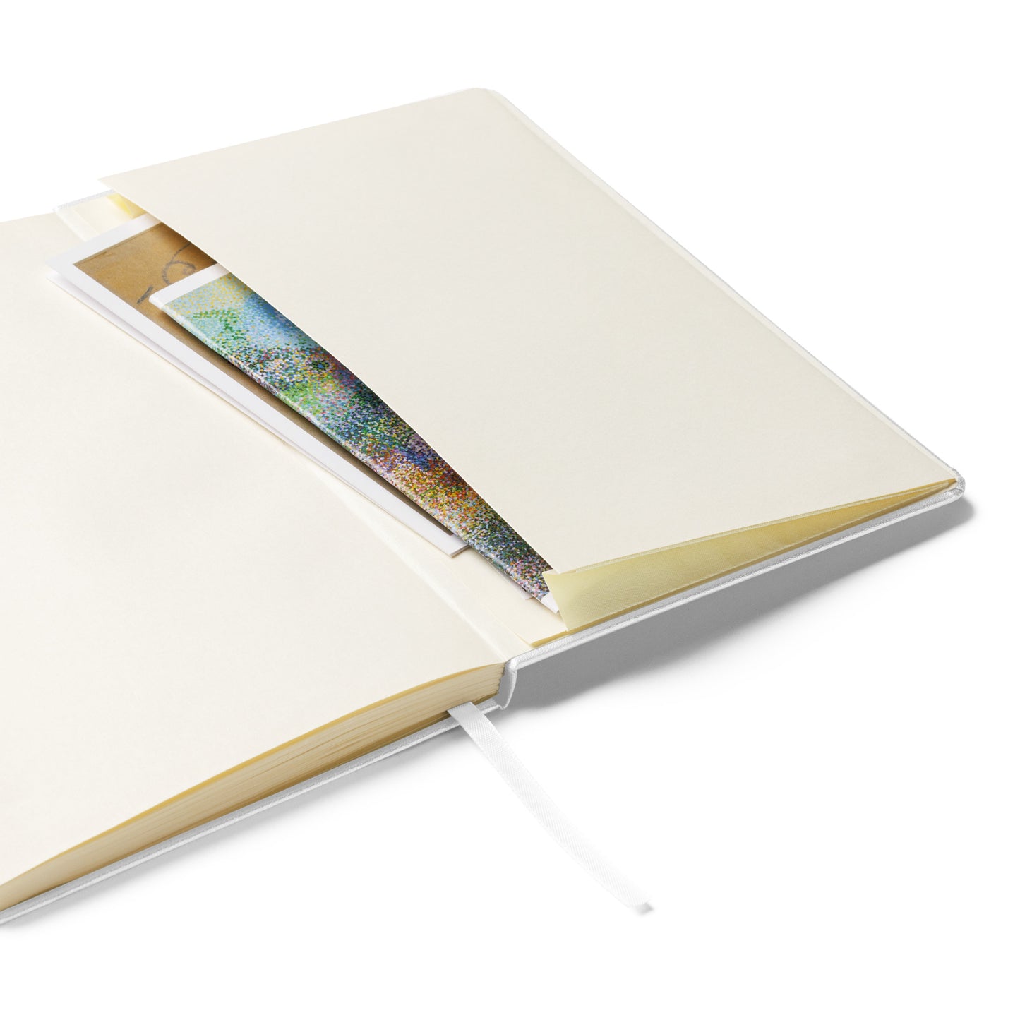 Awake Hardcover bound notebook, interior pocket 