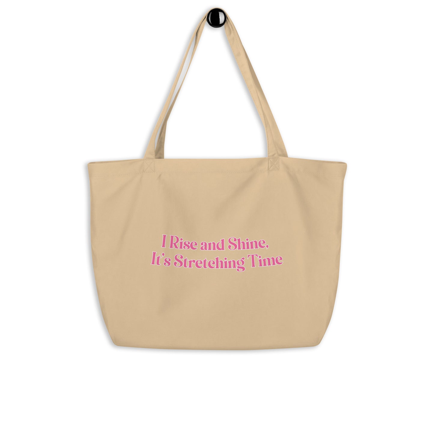 Awake Large organic tote bag