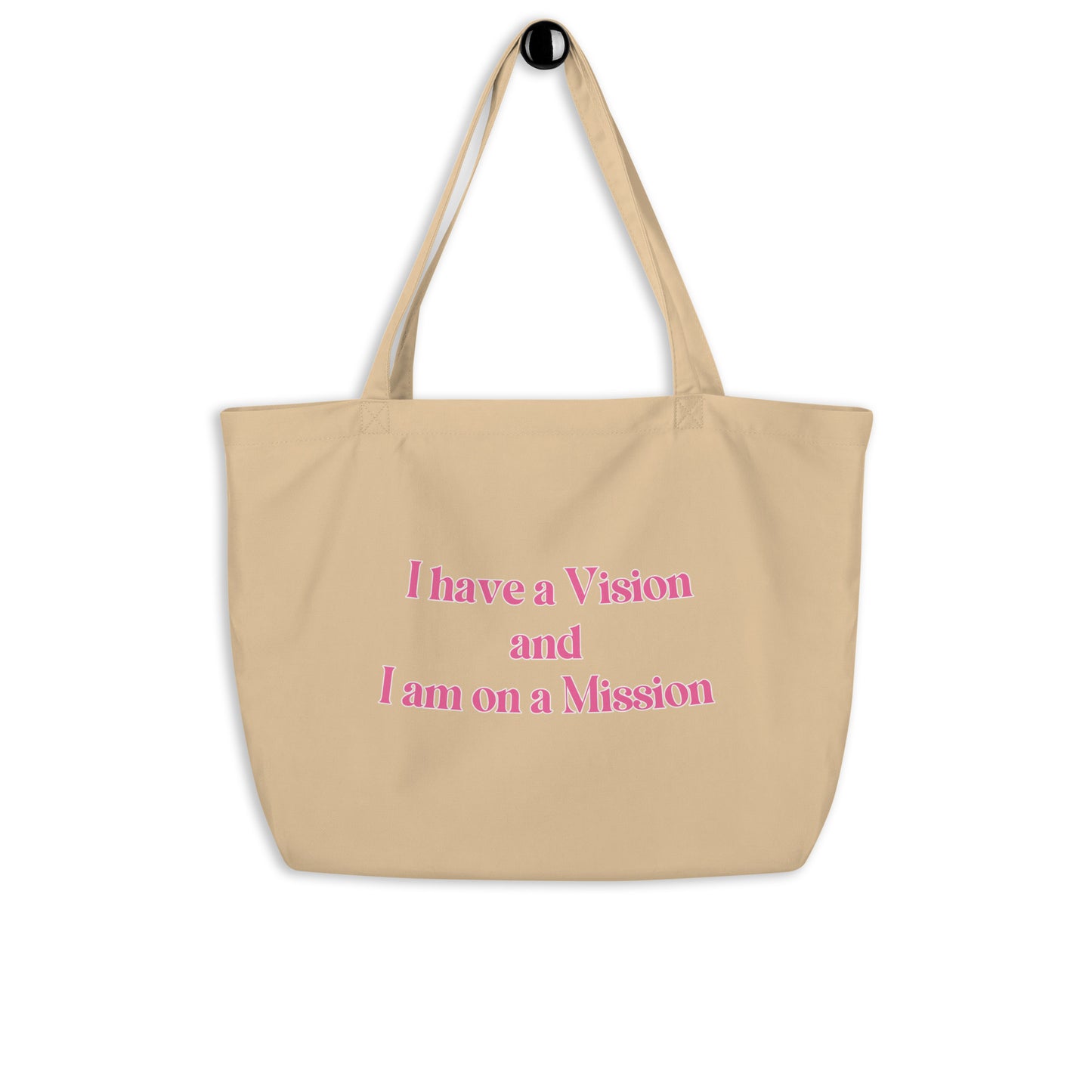 Envision Large organic tote bag