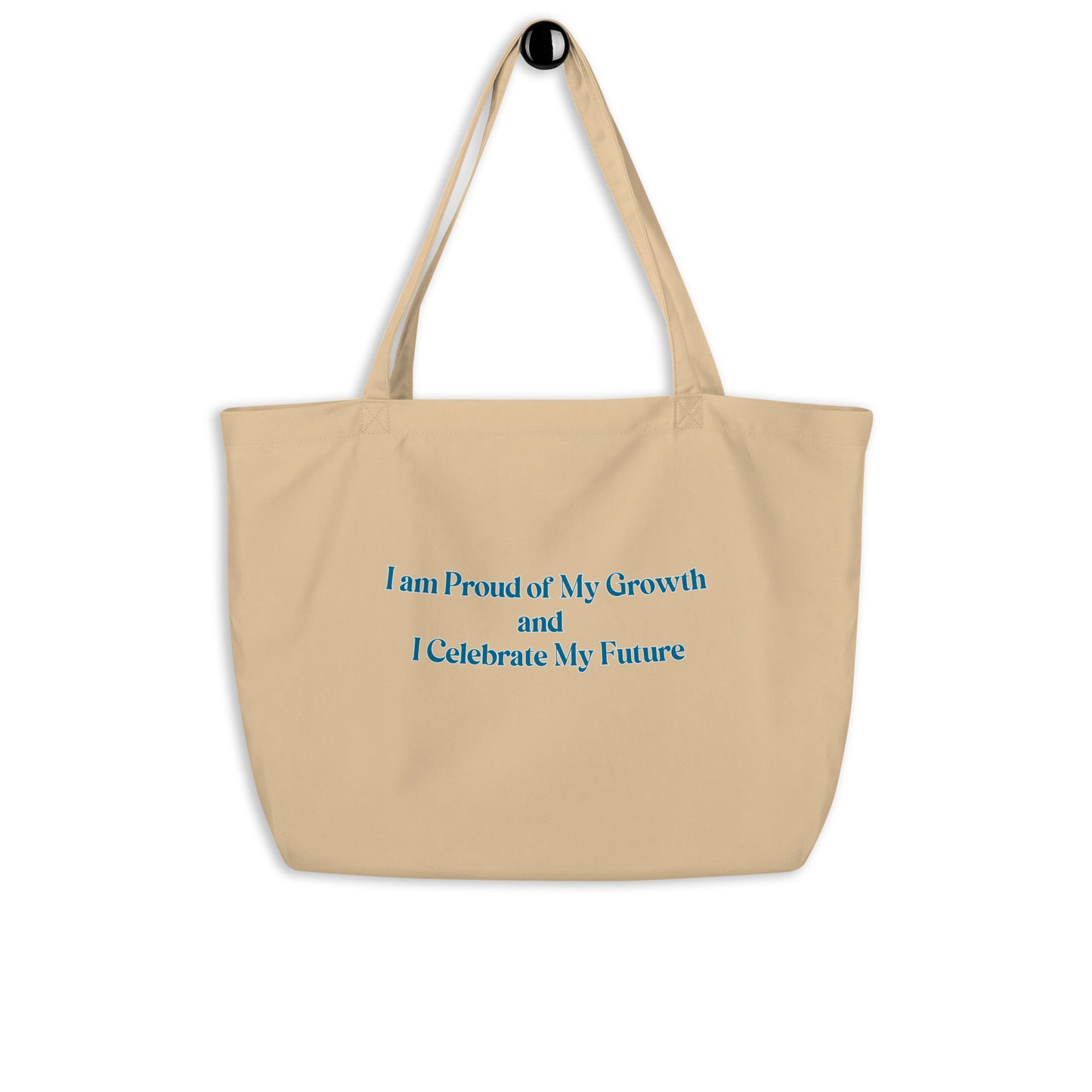 Seek Large organic tote bag