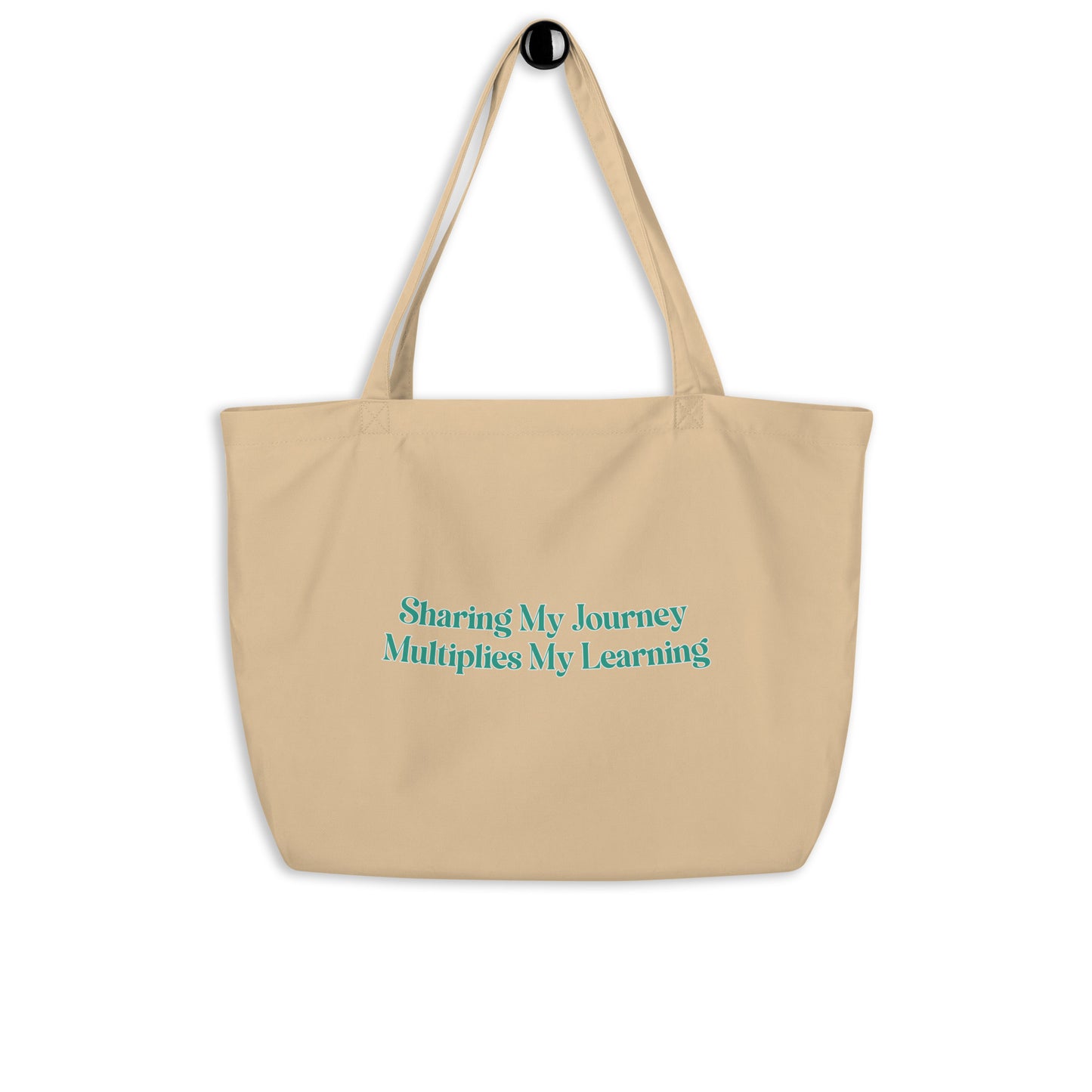 Share Large organic tote bag