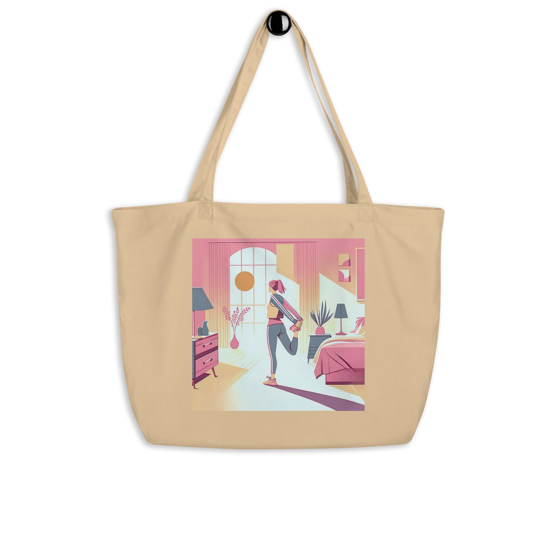 Awake Large organic tote bag