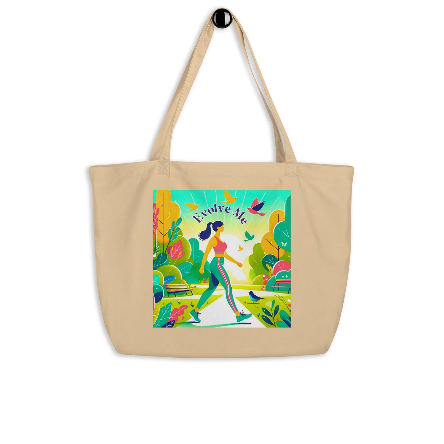 Embrace Large organic tote bag