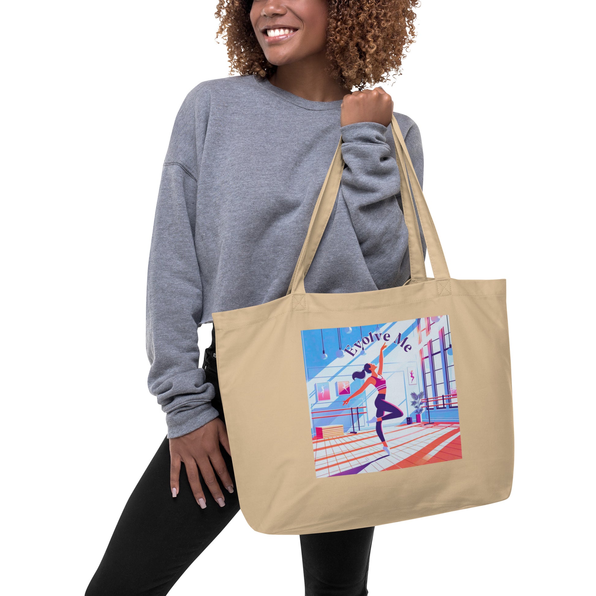 Engage Large organic tote ba