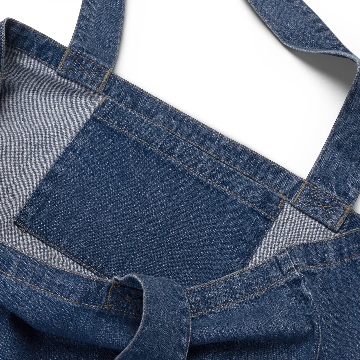 Change Organic denim tote bag