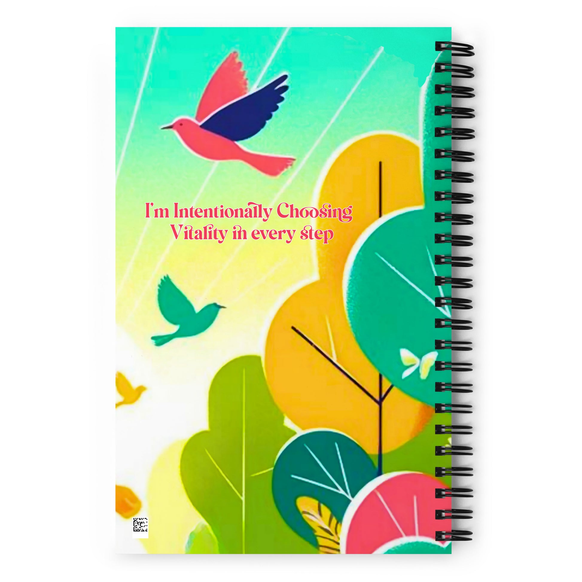 Embrace Spiral notebook