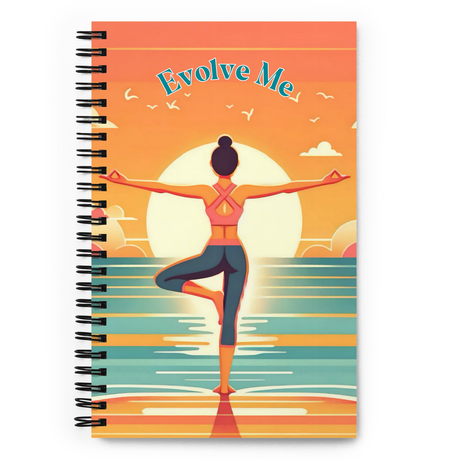 Balance Spiral notebook, front 