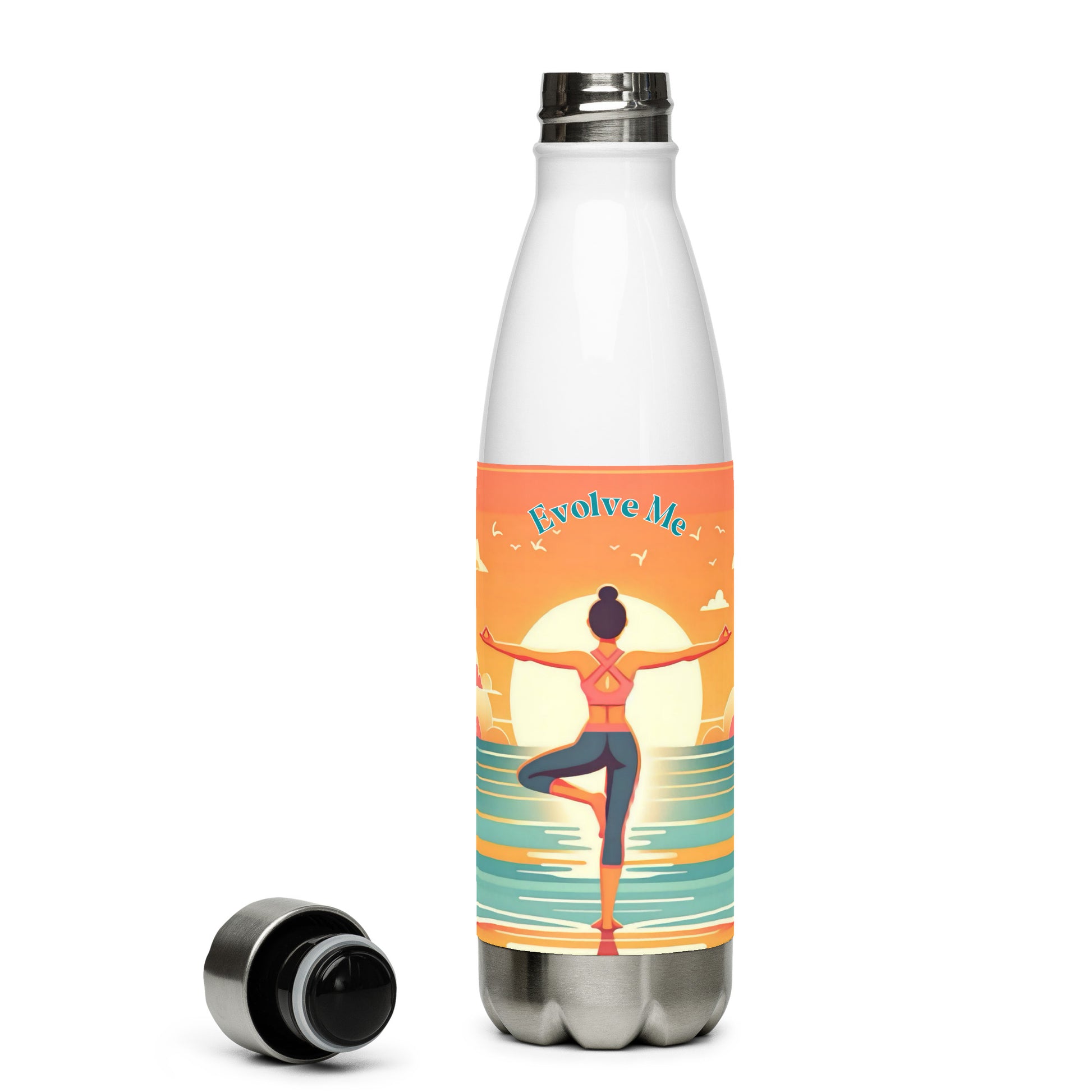 Balance Stainless steel water bottle