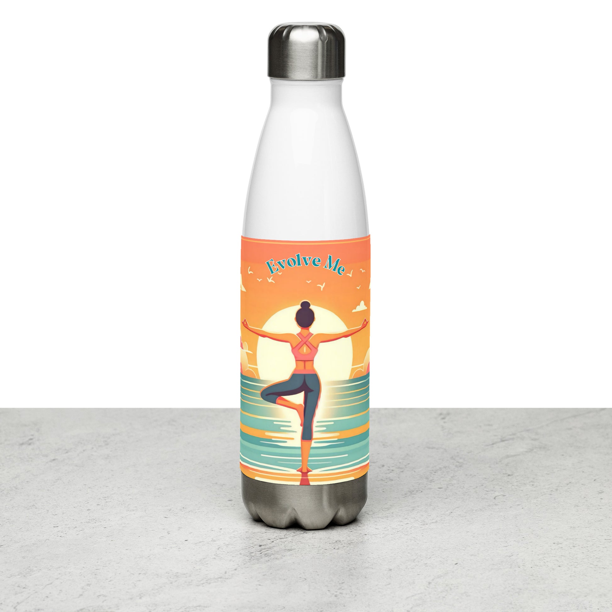 Balance Stainless steel water bottle