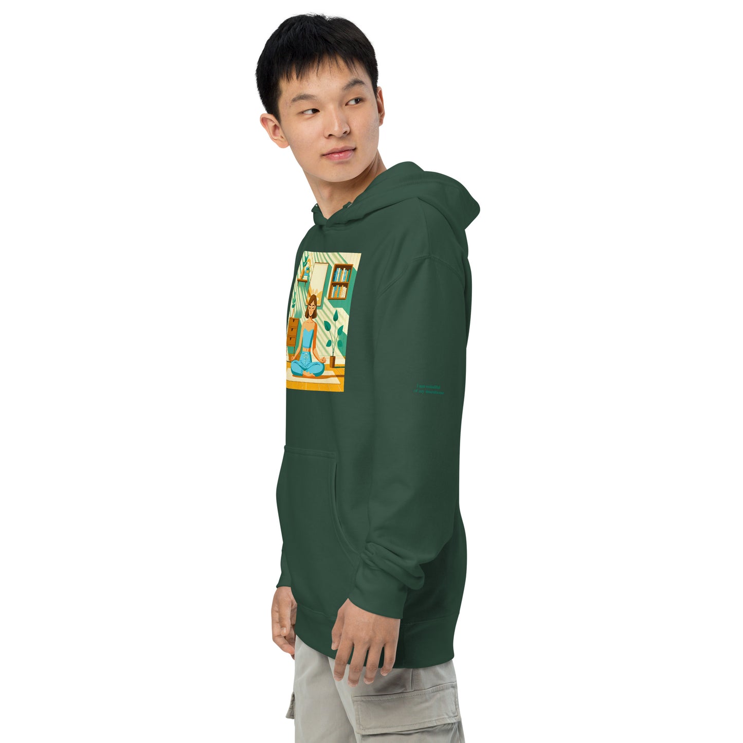 Plan Unisex midweight hoodie