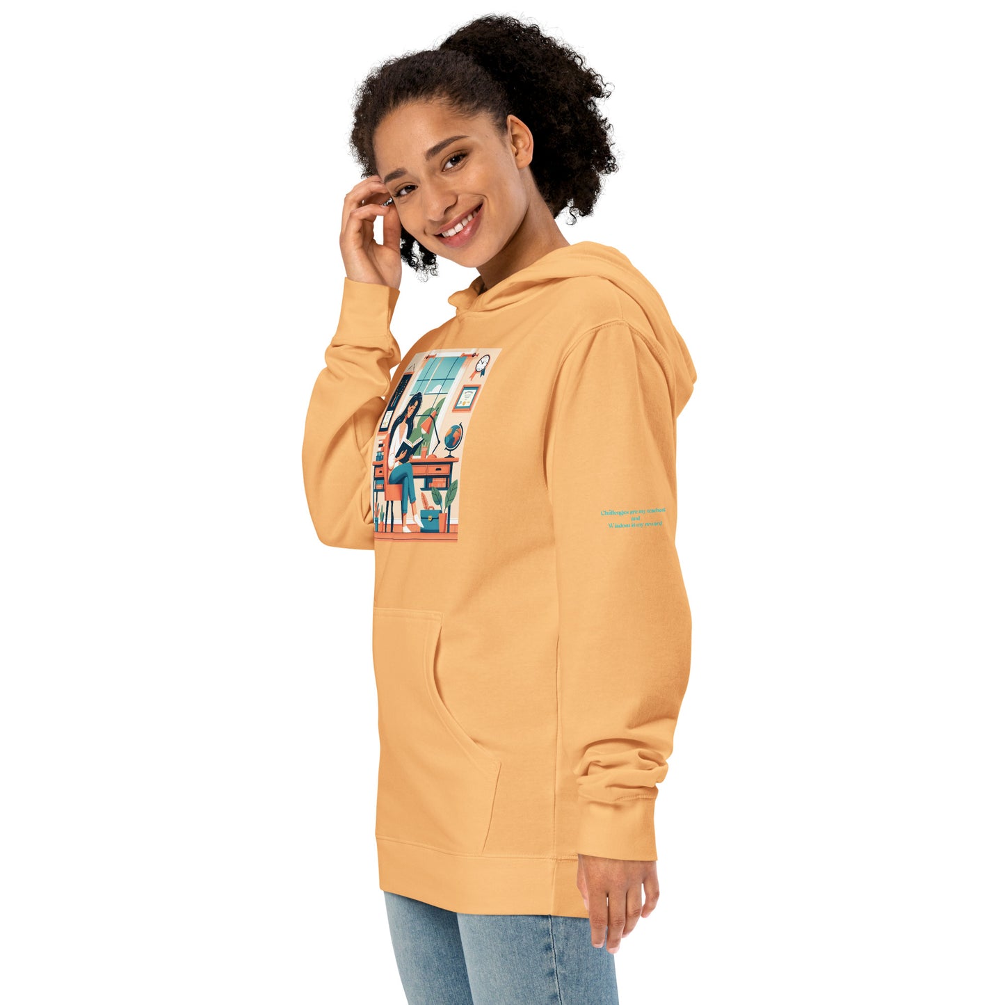 Seek Unisex midweight hoodie