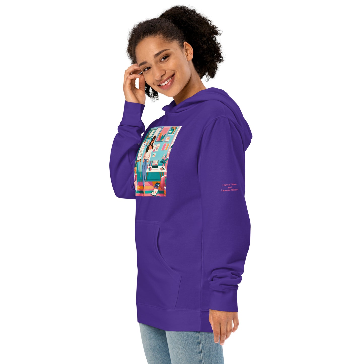 Envision Unisex midweight hoodie