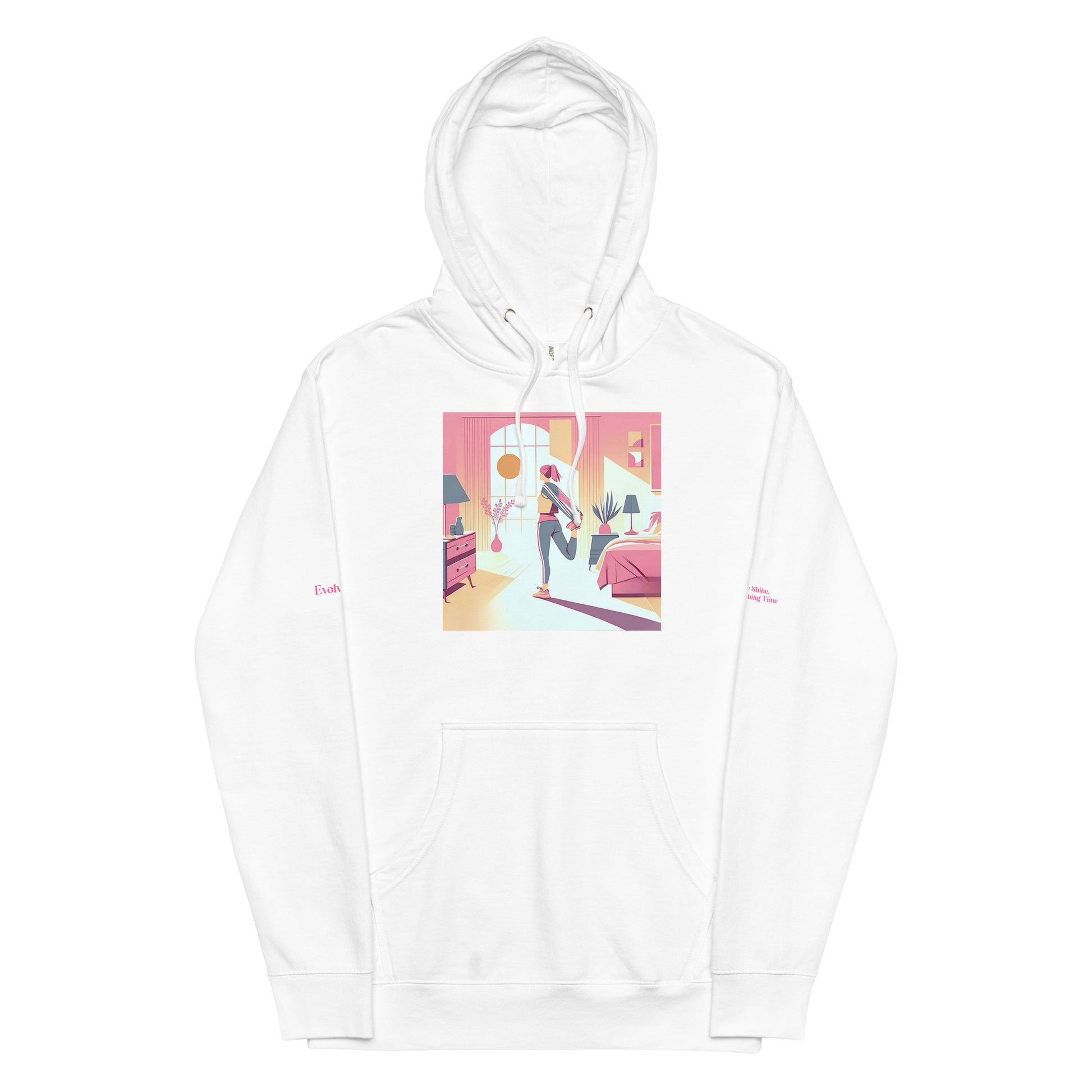 Awake Unisex midweight hoodie White 