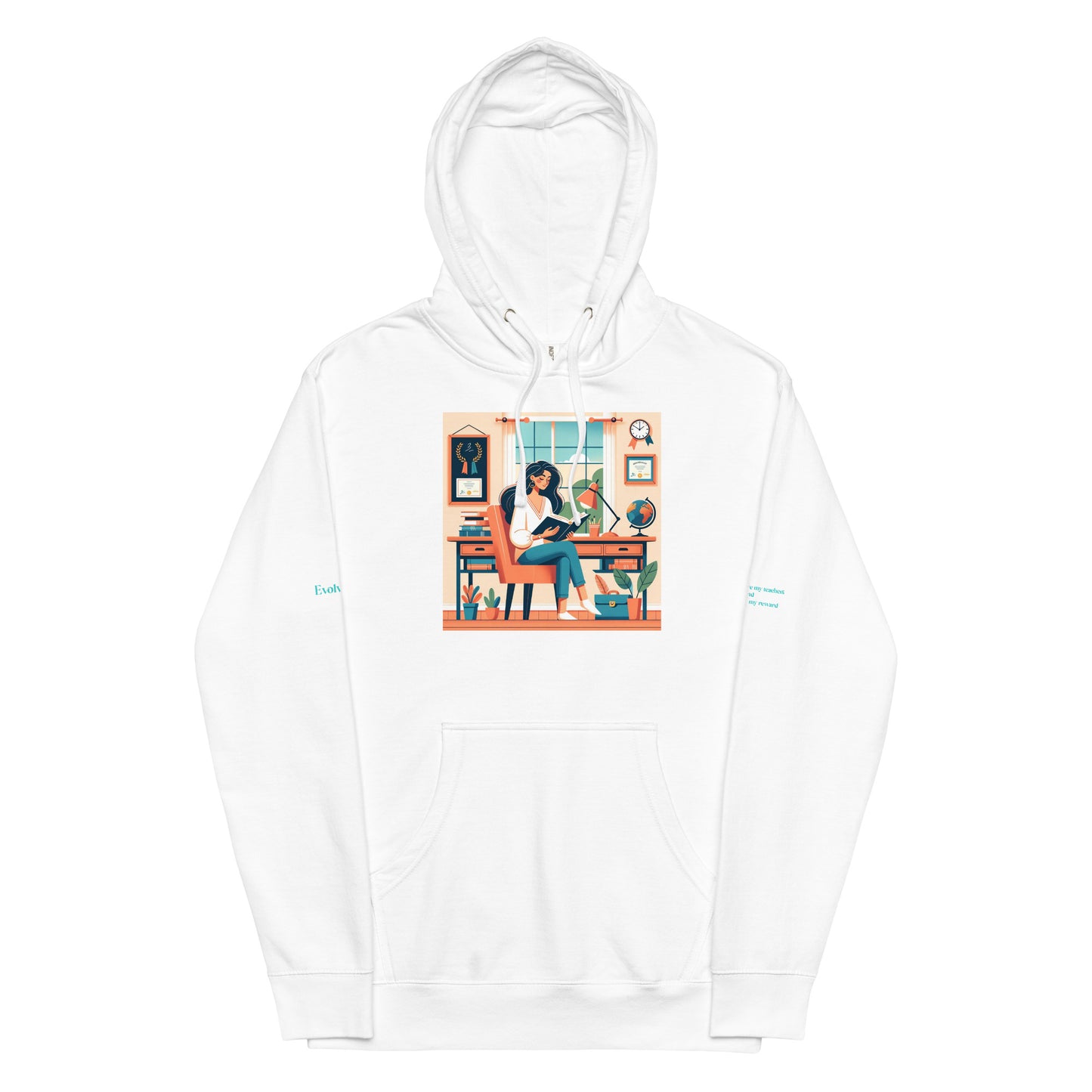 Seek Unisex midweight hoodie