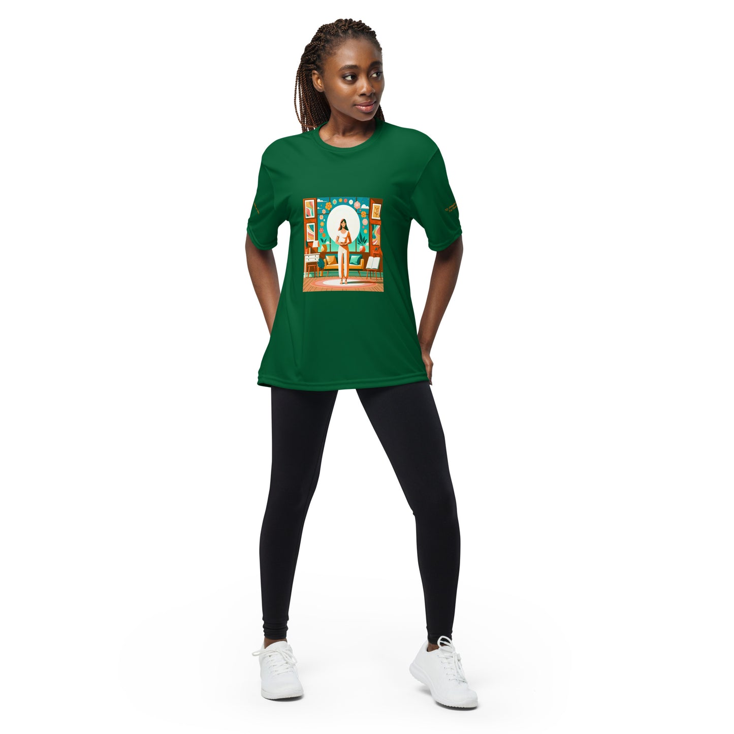 Find Unisex performance crew neck t-shirt