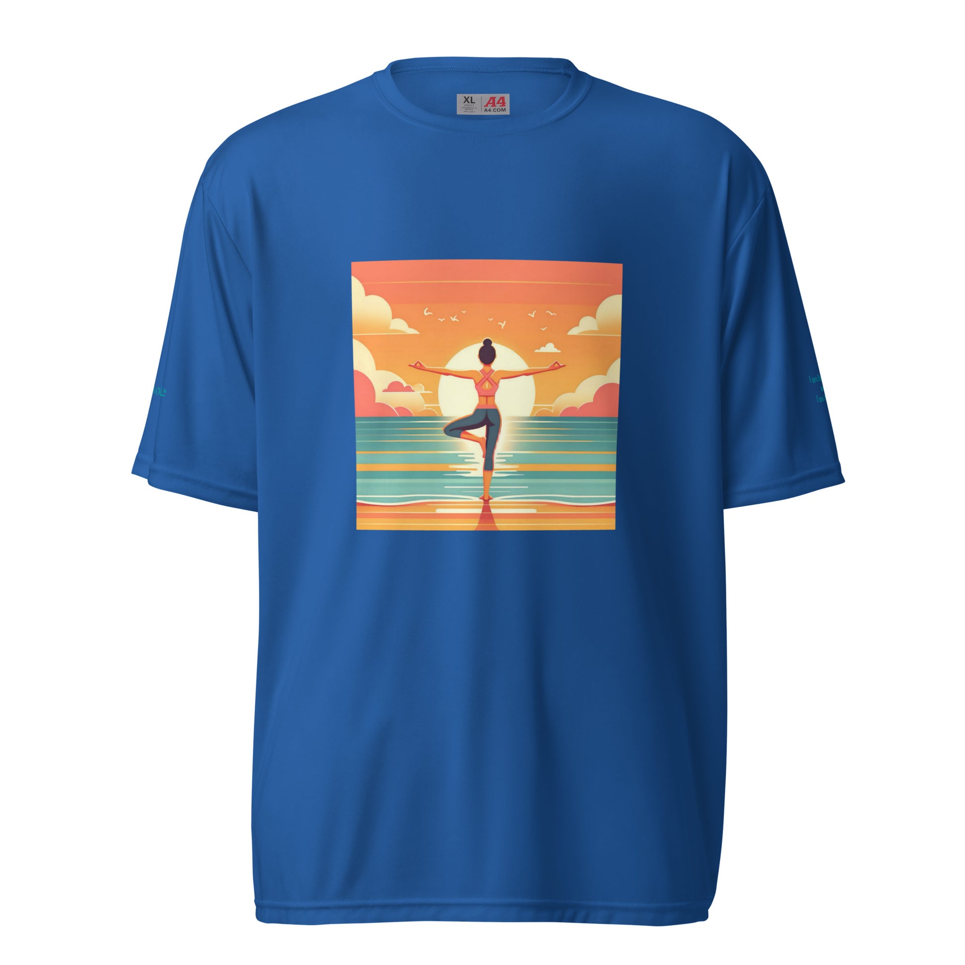 Balance Unisex performance crew neck t-shirt