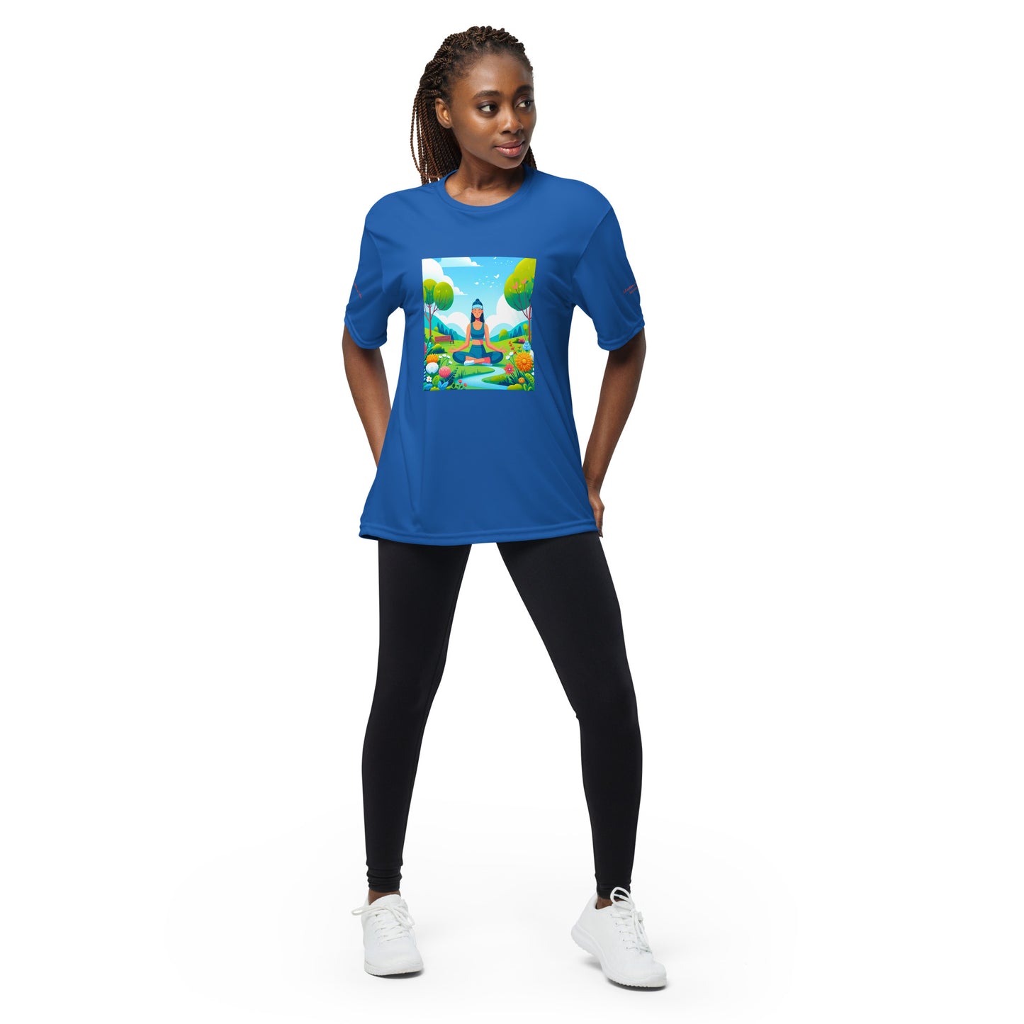 Connect Unisex performance crew neck t-shirt