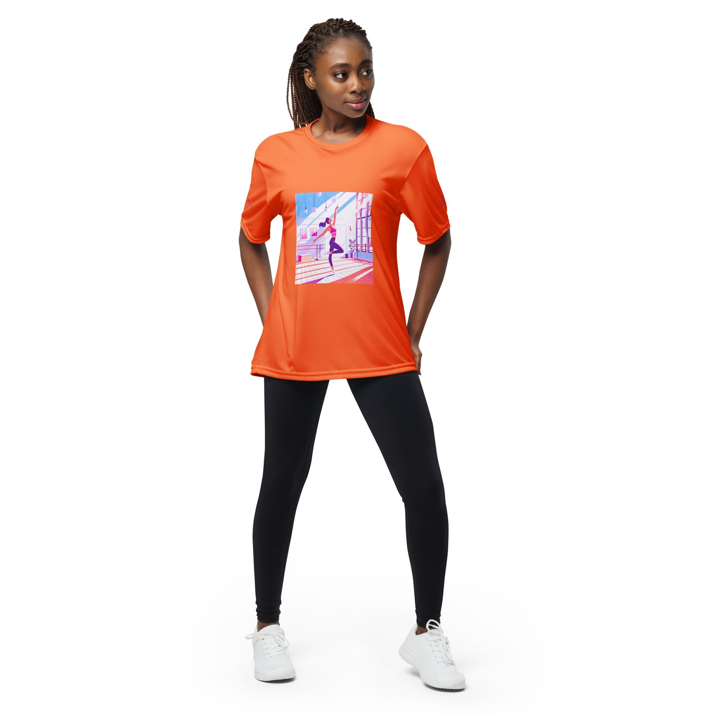 Engage Unisex performance crew neck t-shirt