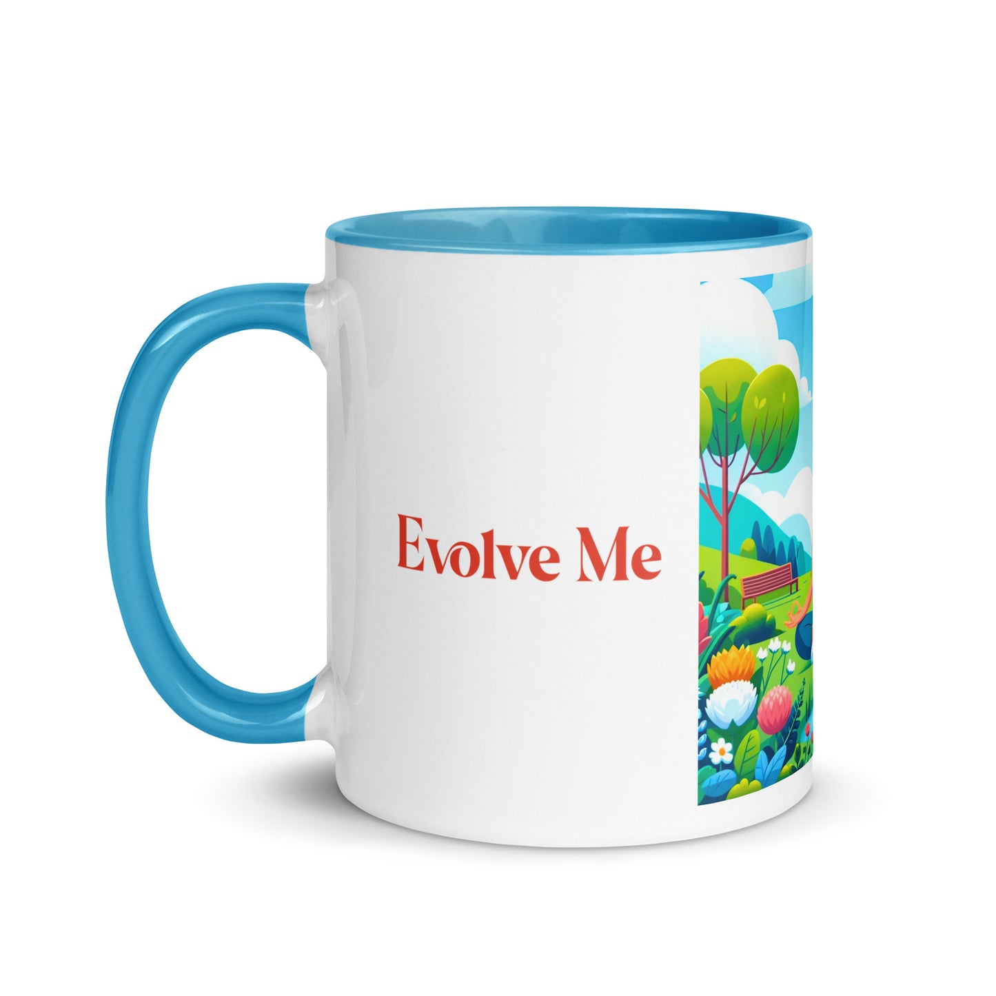 Connect Mug with Color Inside