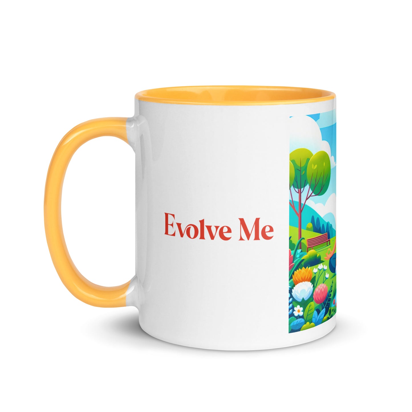 Connect Mug with Color Inside