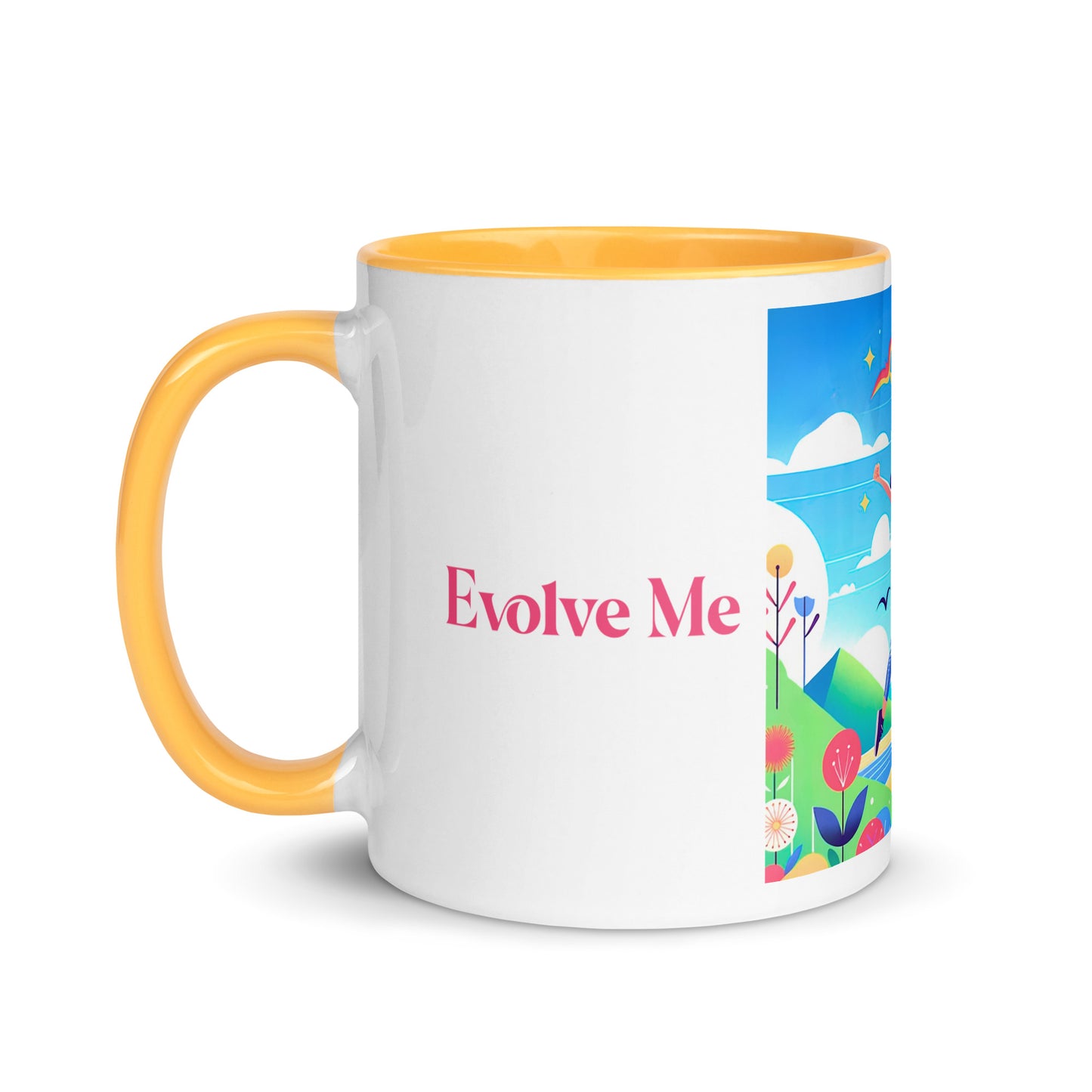 Increase Mug with Color Inside