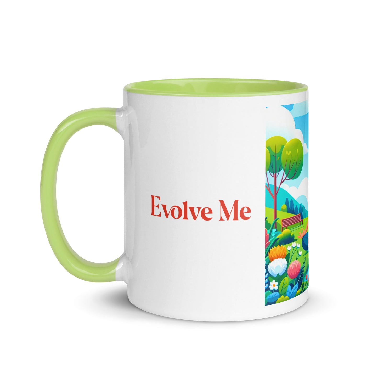 Connect Mug with Color Inside