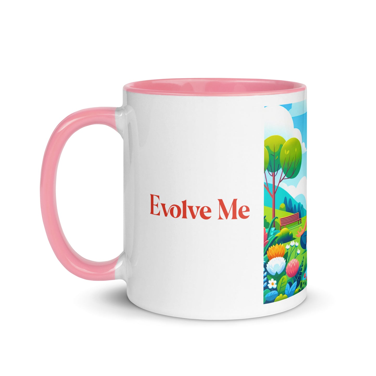 Connect Mug with Color Inside