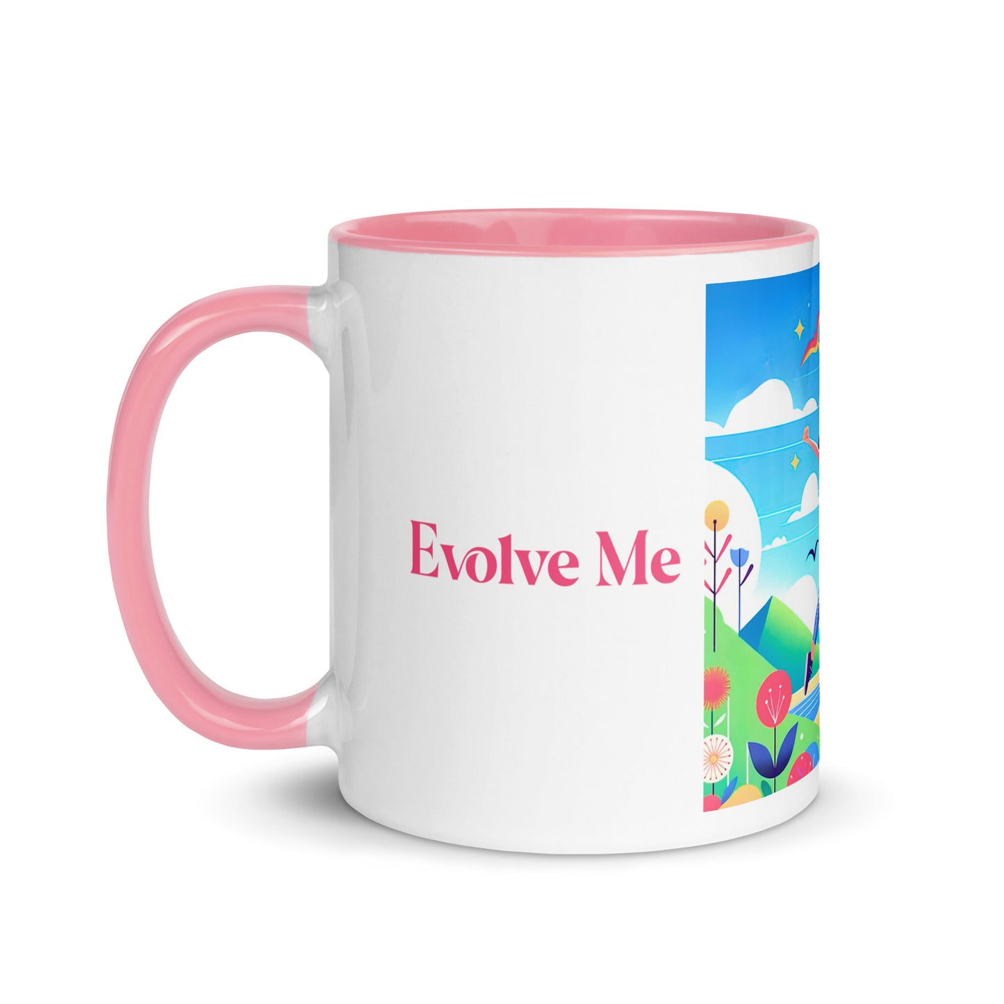 Increase Mug with Color Inside