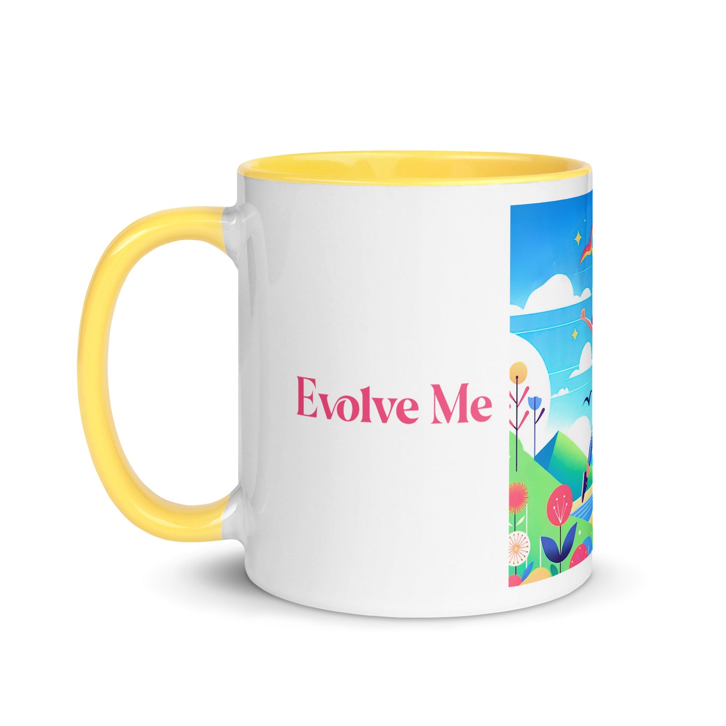 Increase Mug with Color Inside