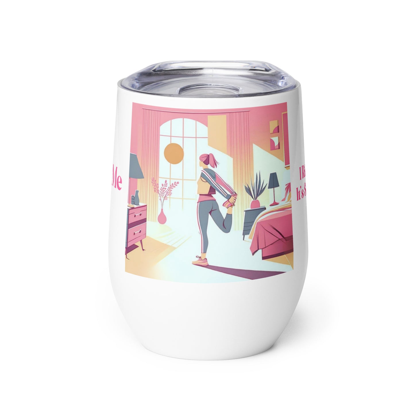 Awake Wine tumbler